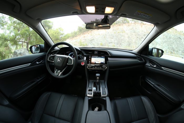 Yeni Honda Civic Sedan'ın kabin tasarımı