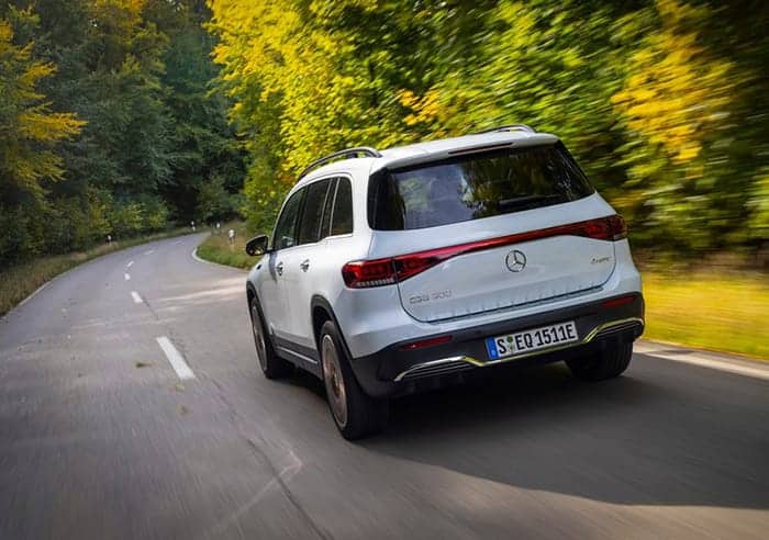 mercedes elektrikli suv eqb
