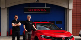 Honda Türkiye Başkanı Satoru Yamada ve Honda TR Kidemli Genel Müdür Yardımcısı Bulent Kıilicer